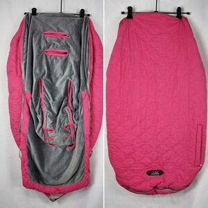 JJ Cole Urban Bundleme Stroller Jogger Winter Cover Bunting Bag Plush Quilted